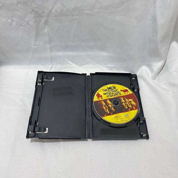 The Men Who Stare At Goats Blu Ray Rated R With Tall Case George Clooney - Picture 7 of 9